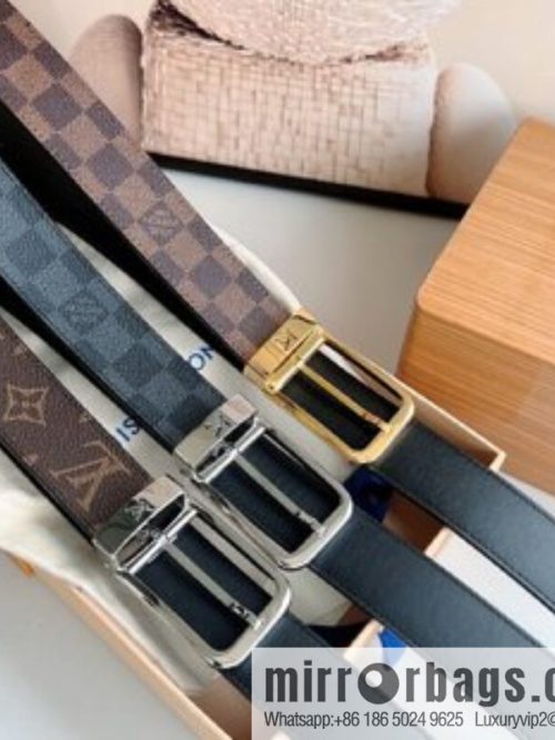 LV/Louis Vuitton, presbyopia needle belt 35mm width