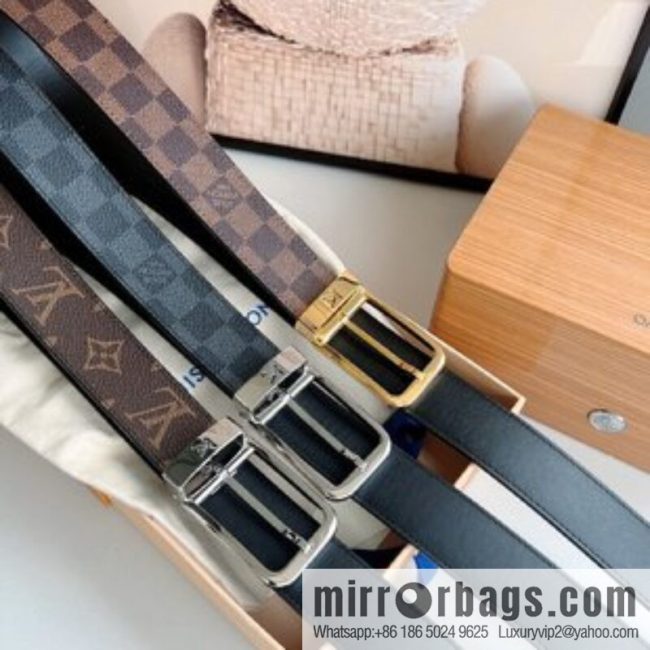 LV/Louis Vuitton, presbyopia needle belt 35mm width