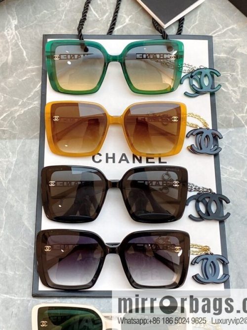 CHANEL Chanel double C iconic logo women\'s sunglasses