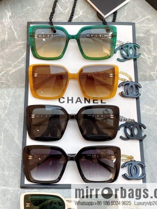 CHANEL Chanel double C iconic logo women\'s sunglasses