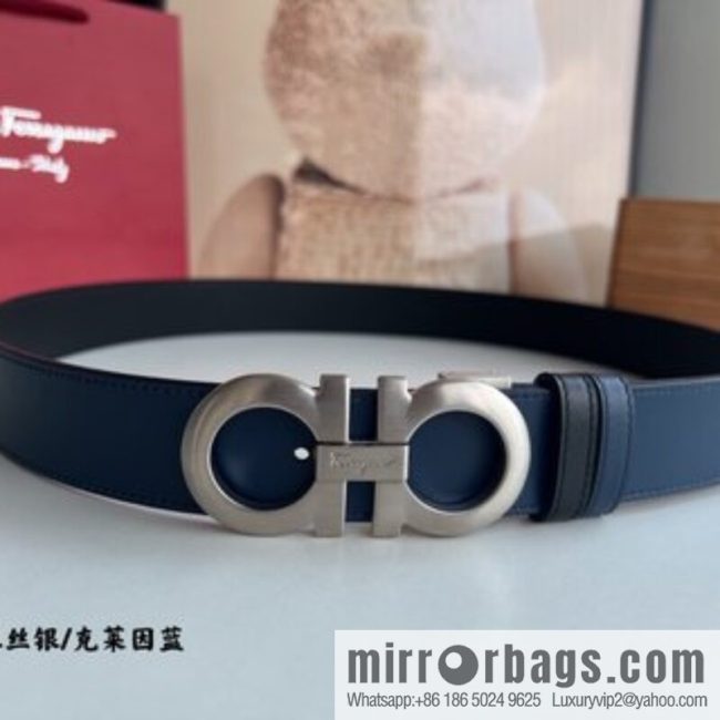 Ferragamo Ferragamo, Fortune 8-figure buckle belt 3.5cm - Image 2