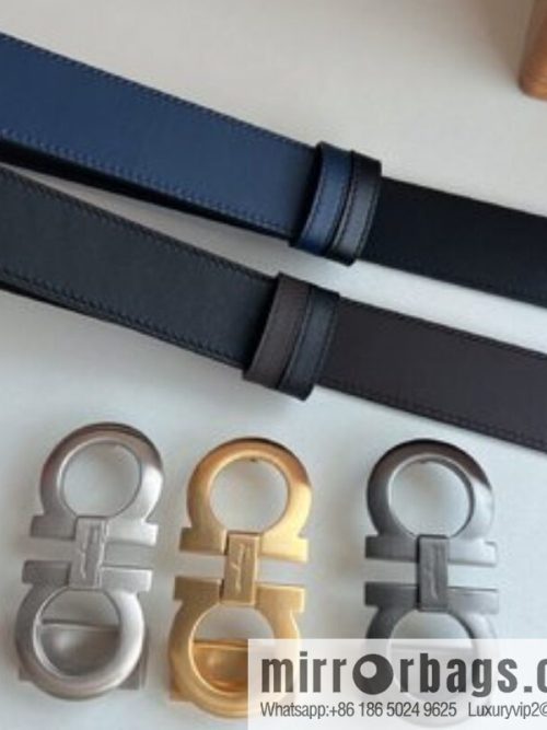 Ferragamo Ferragamo, Fortune 8-figure buckle belt 3.5cm