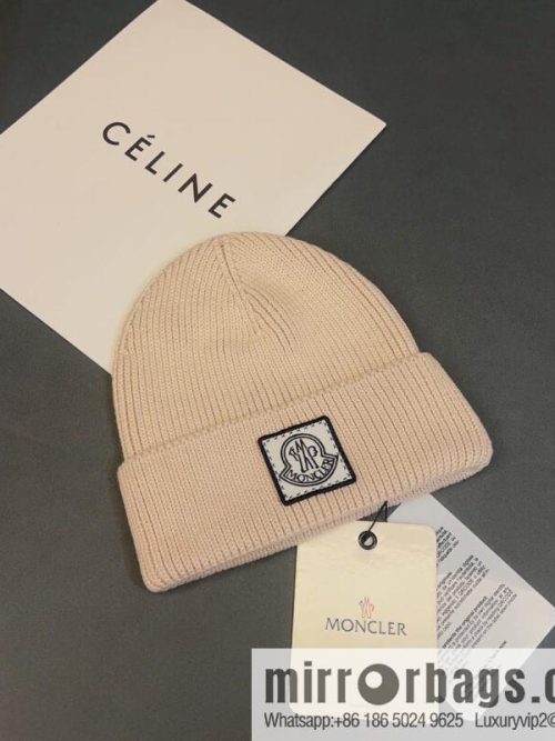 Moncler explosive personality LOGO knitted hat
