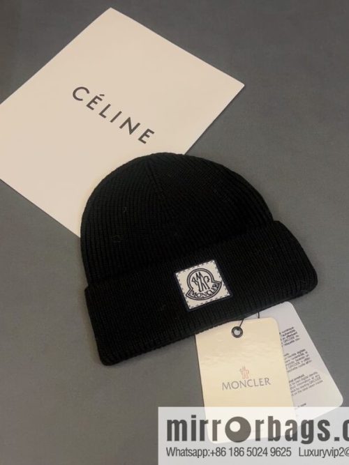 Moncler explosive personality LOGO knitted hat