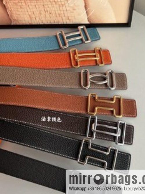 Hermes 2021 Trend Series Element Belt 38cm