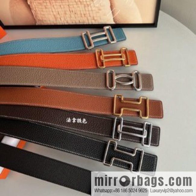 Hermes 2021 Trend Series Element Belt 38cm