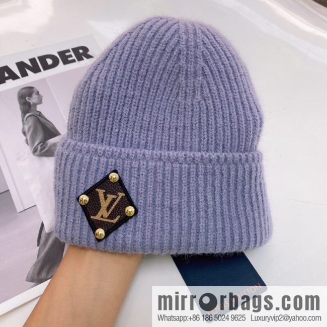 LV Louis Vuitton autumn and winter wool knitted wool hat