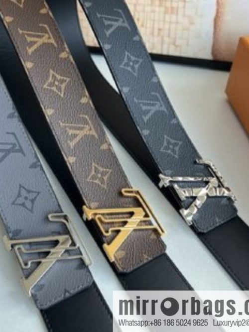 LV/Louis Vuitton 2022 new men\'s business belt 4.0cm