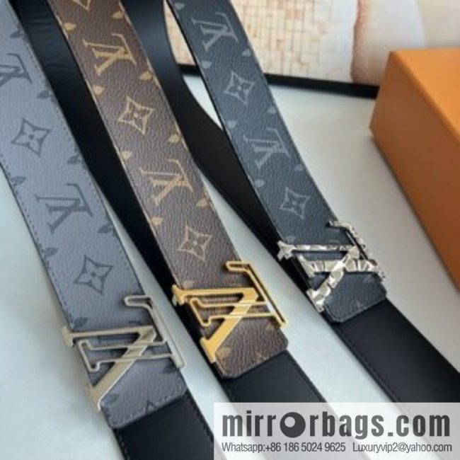 LV/Louis Vuitton 2022 new men\'s business belt 4.0cm