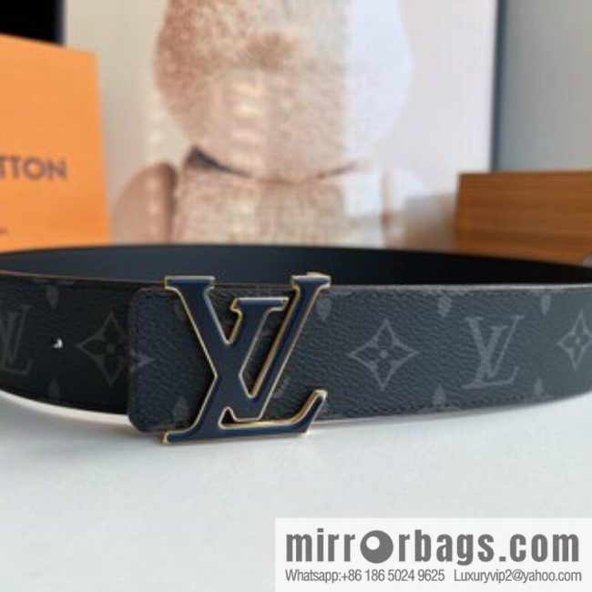 LV/Louis Vuitton 2022 new men\'s 40mm belt - Image 2