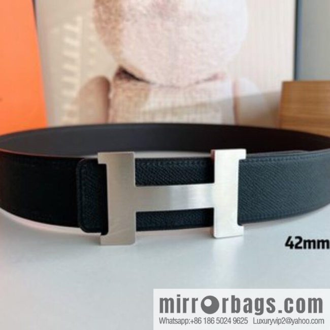 Hermes, carefully crafted 42mm men\'s belt - Image 2