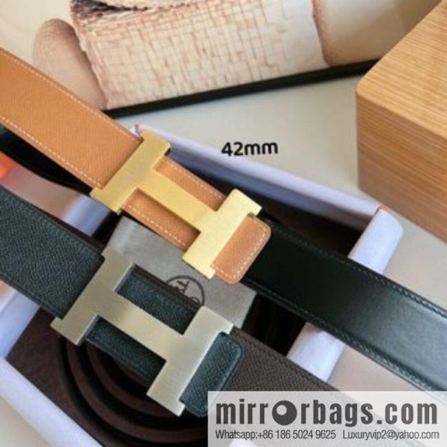 Hermes, carefully crafted 42mm men\'s belt