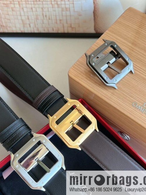 Cartier, Cowhide Double Sided Men\'s Belt