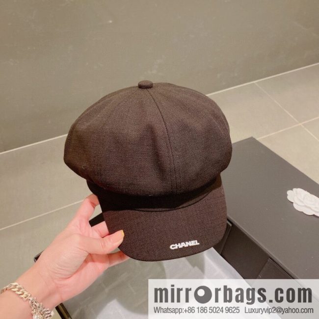Chanel 2022 autumn and winter new octagonal hat