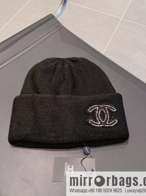 Chanel 2022 autumn and winter new wool knitted wool hat