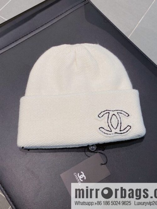 Chanel 2022 autumn and winter new wool knitted wool hat