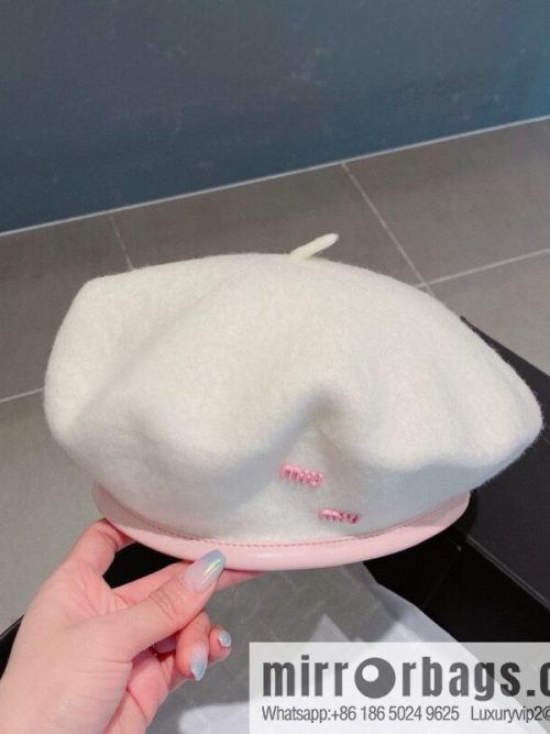 Miumiu 2022 autumn and winter new wool beret
