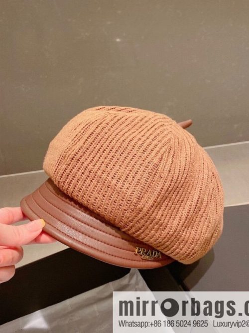 Prada 2022 autumn cap military cap