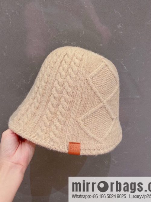 LOEWE 2022 autumn and winter new wool bucket hat
