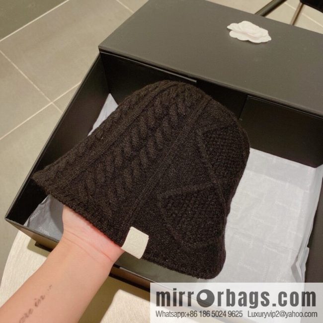 LOEWE 2022 autumn and winter new wool bucket hat