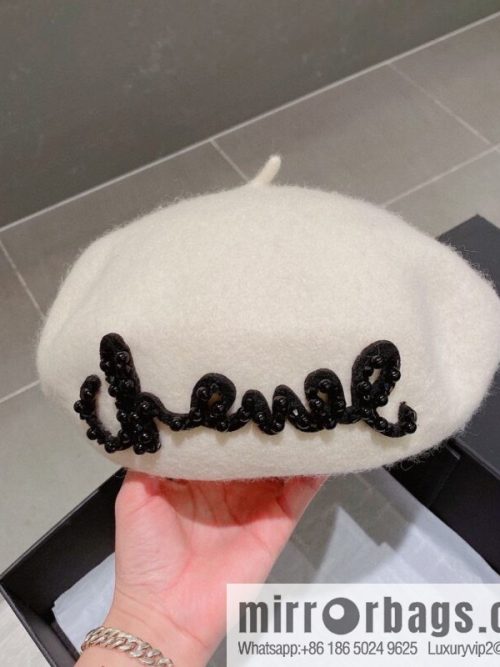 Chanel 2022 autumn and winter new woolen beret