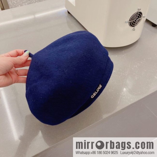 Celine 2022 autumn and winter new woolen beret