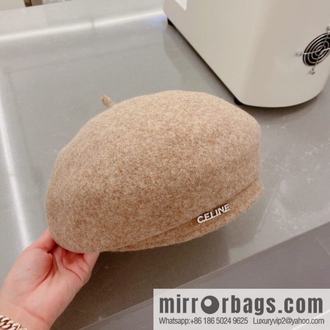 Celine 2022 autumn and winter new woolen beret
