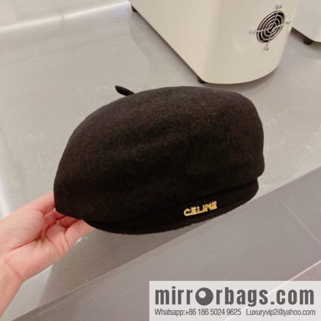 Celine 2022 autumn and winter new woolen beret