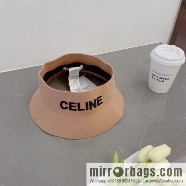 Celine autumn 2022 empty top sun hat