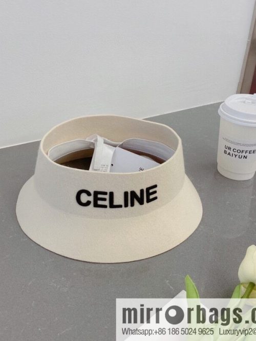 Celine autumn 2022 empty top sun hat