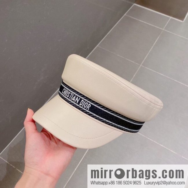 Dior 2022 autumn and winter new duck tongue military cap