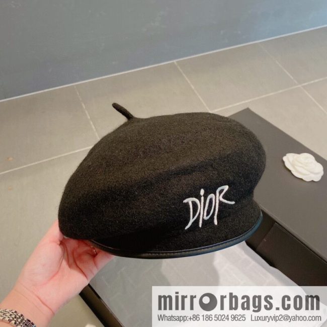 Dior wool beret