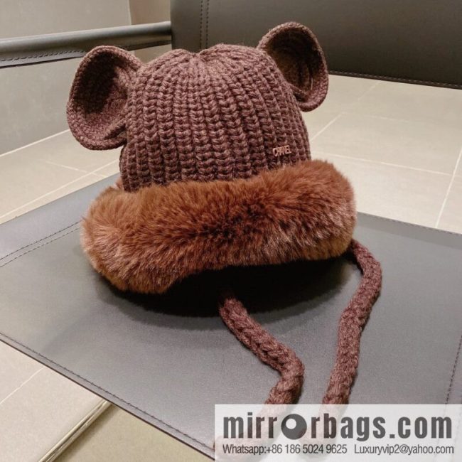 Chanel Chanel autumn and winter ear protector cold hat