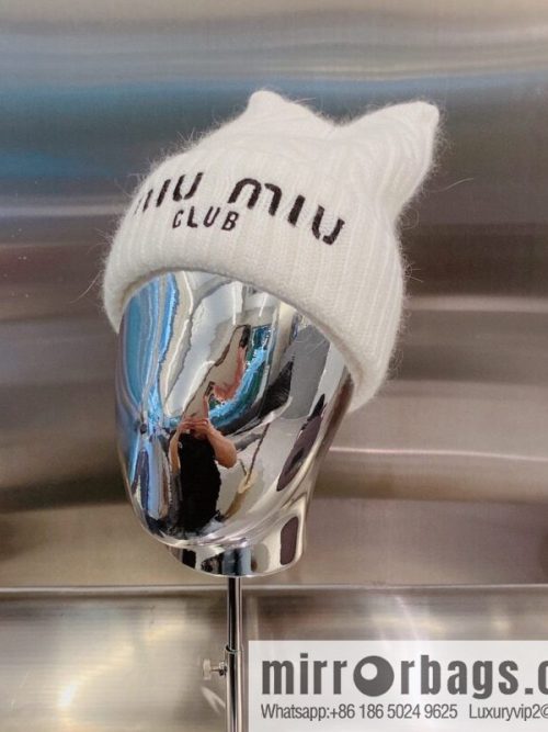 Miumiu 2022 autumn and winter new knitted wool hat