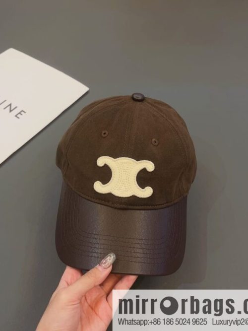 CELINE\'s new splicing baseball cap