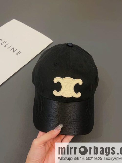 CELINE\'s new splicing baseball cap