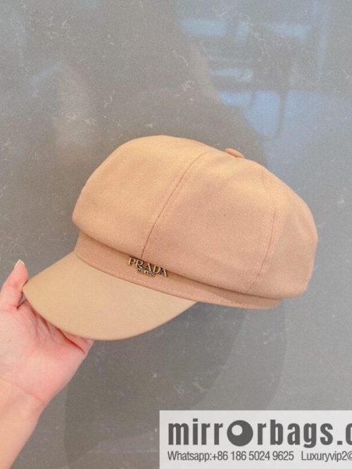 PRADA Prada 2022 autumn and winter new duck tongue pumpkin hat
