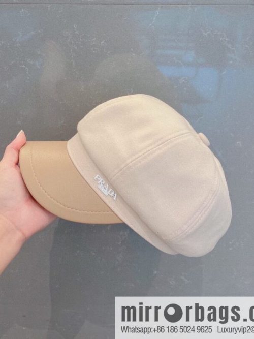 PRADA Prada 2022 autumn and winter new duck tongue pumpkin hat