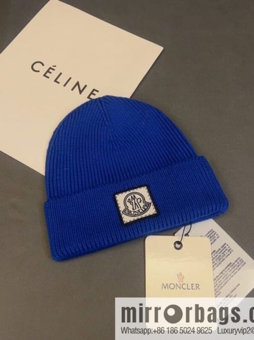 Moncler explosive personality LOGO knitted hat
