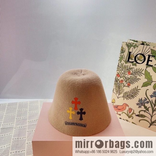 Croxin 2022 autumn and winter new knitted bucket hat