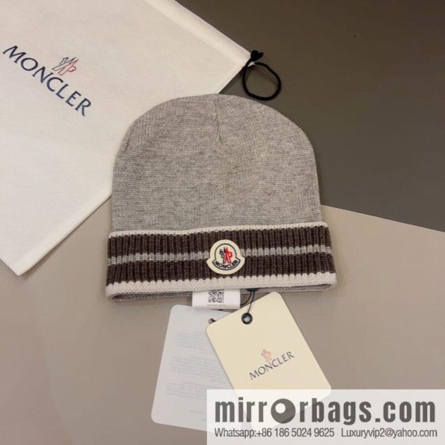 Moncler European and American winter new wool knitted hat - Image 4