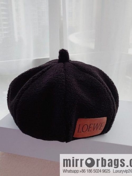 LOEWE Lamb wool octagonal hat
