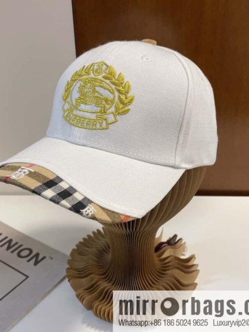 Burberry simple embroidery original baseball cap