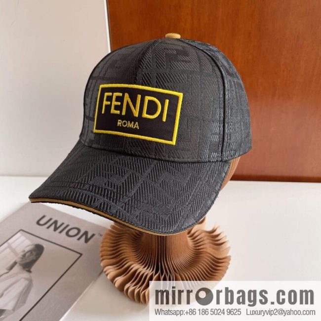 FENDI Fendi 2023 counter new simple baseball cap