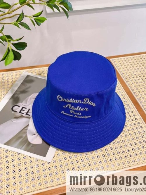 Dior 2023 new volume embroidered bucket hat