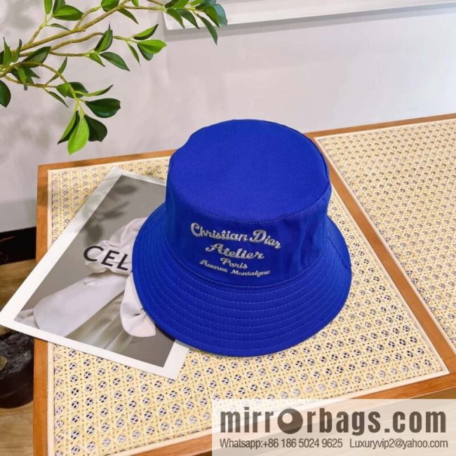 Dior 2023 new volume embroidered bucket hat
