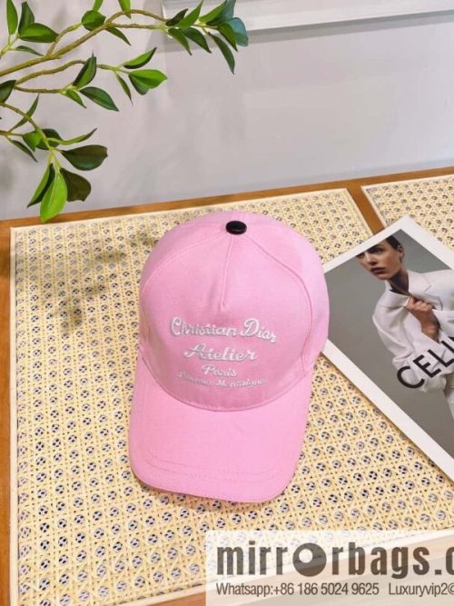 Dior 2023 new walking embroidered baseball cap