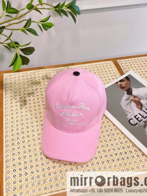 Dior 2023 new walking embroidered baseball cap