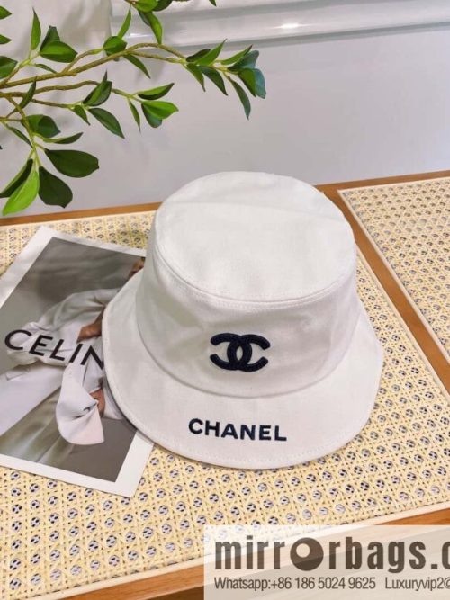 Chanel original single embroidered bucket hat