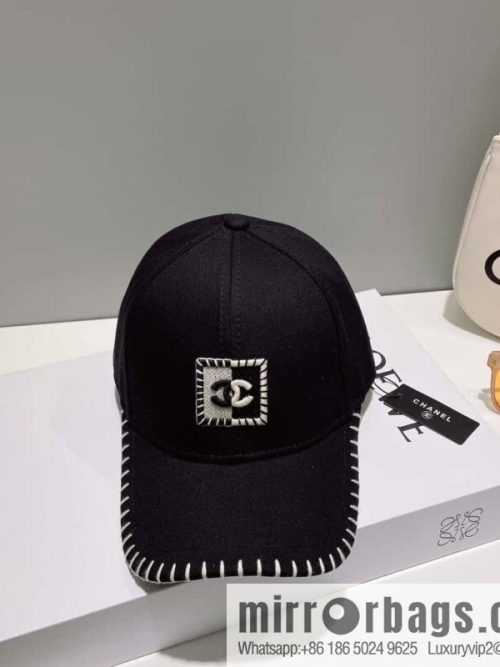 CHANEL Chanel 2023 new simple baseball cap